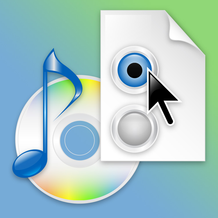 two icons designed for the Tunecenter user interface